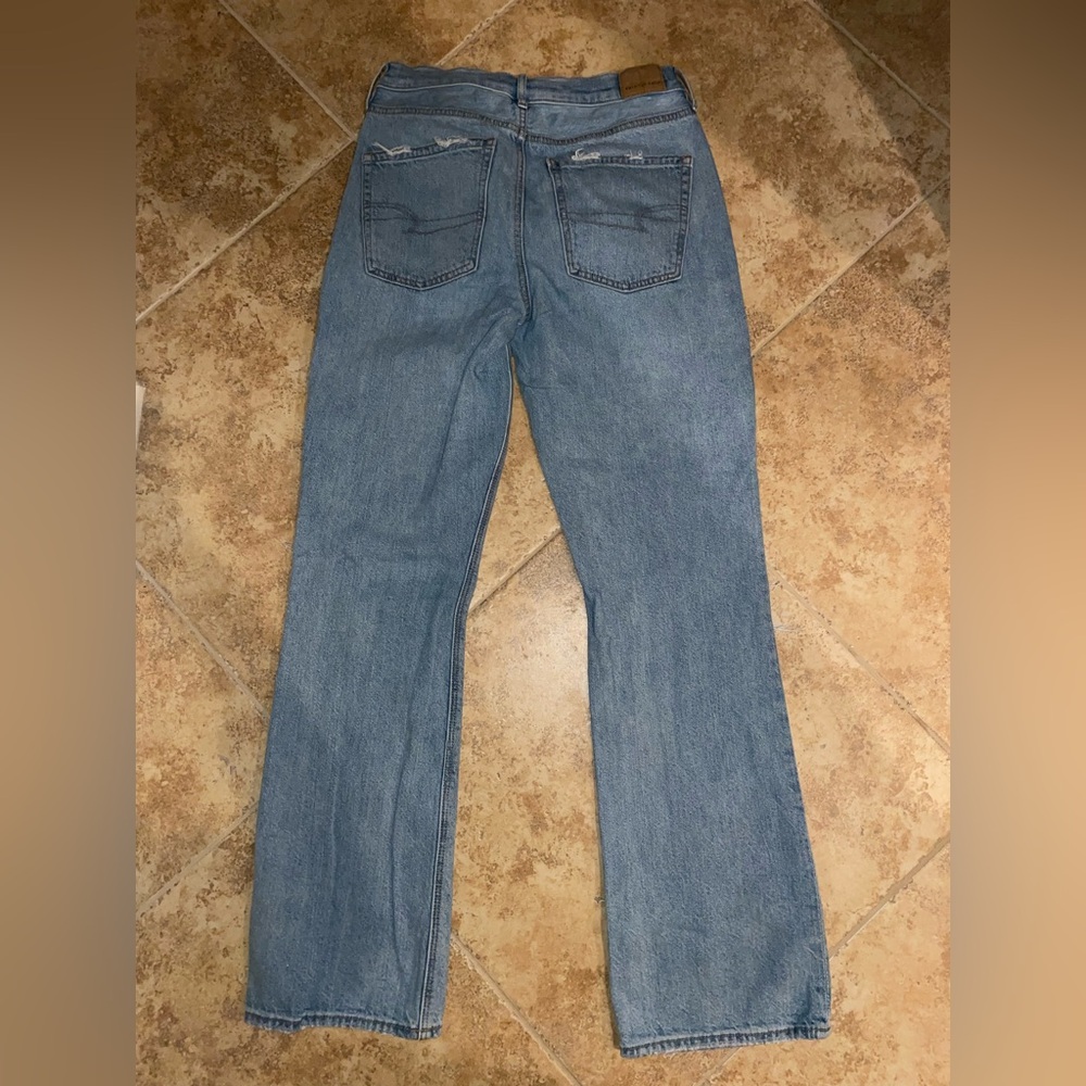 American Eagle high rise distressed 90’s bootcut denim women’s jeans - Picture 10 of 10